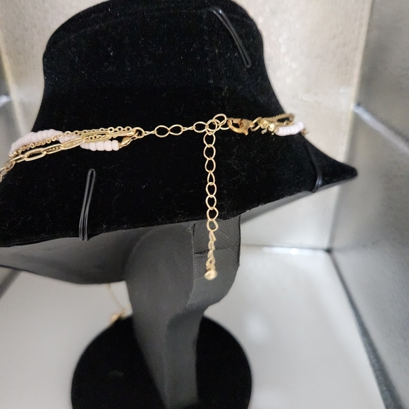 Fashion Gold Tone 4 piece Layering Necklace. - Picture 3 of 5